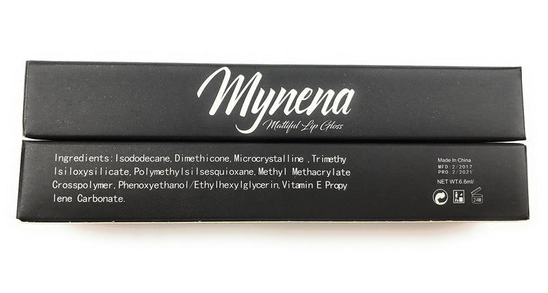 Mynena Red Waterproof Matte Liquid Lipstick - Lola Mynena