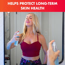 Mito Red Light - MitoAURA™: Red Light Therapy-Enhancing Face & Body Spray- Light-Responsive Glow Spray with Copper Peptides & Blue Spirulina - Boost Radiance, Firmness & Skin Vitality- 4 FL OZ Infinity Warehouse