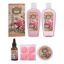 Draizee Spa Luxurious Home Relaxation Lovely Fragrance Gift Bag for Woman (British Rose, 6 Pieces) -
