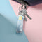 Beautyflier Clip-on Sleeve Chapstick Pouch Keychain Lipstick Holder Elastic Lip Balm Holder Travel Accessories Beautyflier