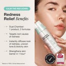 INNBEAUTY Project Calm The Red Down Dual Chamber Serum for Redness, Soothing & Skin Barrier Support, 1.7 OZ (50ml) Infinity Warehouse