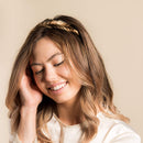 Madison Braids Women's Arisa Fishtail Headband Hair Braid Natural Looking Synthetic Hair Piece Extension (Highlighted) MADISON BRAIDS