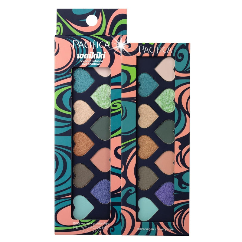 Pacifica Cocoa Nudes Mineral Eyeshadow Palette – 10 Shades Eye Makeup Naked Mineral Eye Shadow - Earth-Tone Rich Chocolate & Praline Neutral Talc-Free Highly Pigmented Cocoa Butter Clean Beauty Vegan Infinity Warehouse