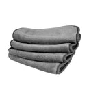 Eurow Makeup Removal Cleaning Cloth, 8 by 8 Inches, Gray, Pack of 4 Eurow