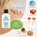 Hempz Original, Sweet Pineapple & Honey Melon, and Triple Moisture Mini Moisturizers, Pure, Natural & Herbal Hemp Seed Lotion for Dryness, 2.25oz, 3 Pack Mini Bundle Hempz Store