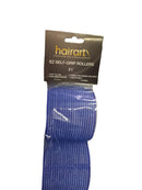 HairArt E-Z Self Gripping Rollers 3-1/4" Super Jumbo Blue - 2 Pack Hair Art