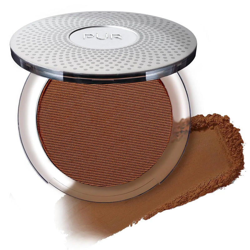PÜR Beauty 4-in-1 Pressed Mineral Makeup SPF 15 Powder Foundation with Concealer & Finishing Powder- Medium to Full Coverage Foundation- Mineral-Based Powder- Cruelty-Free & Vegan Friendly Infinity Warehouse