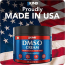 5Kind DMSO Cream for Pain Relief 4 fl oz - 99.9% Pure DMSO Pharmaceutical Grade Cream - Aloe Vera, Magnesium, Arnica & Menthol - Topical Muscle and Joint Pain Relief - Registered NDC - Made in USA Infinity Warehouse