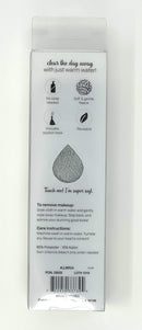 Lemon Lavender In the Clear Makeup Removing Towel with Hanging Loop and Suction Hook (Gray) DM Merchandising
