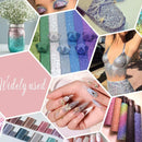 Fine Glitter 24 Colors Craft Glitter for Resin Makeup for Body Nail Face Hair Eyeshadow Lip Gloss Making licool
