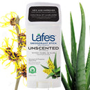 Lafe's Natural Deodorant | 2.25oz Aluminum Free Natural Deodorant Stick for Women & Men | Paraben Free & Baking Soda Free with 24-Hour Protection (Unscented, 2.25 Ounce) Lafe's