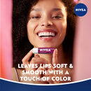 NIVEA Lip Balm, Blackberry Flavored Tinted Lip Balm Stick with Shea Butter and Jojoba Oil, 0.17 Oz, Pack of 4 NIVEA