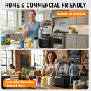 Professional Commercial Quiet Blender Soundproof Shield ，70 Oz Quiet Professional Blender 1800W Commercial Blenders for Smoothies, Noise Reduction blending for Family and Business (Model: G3) Infinity Warehouse