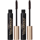 L'Oreal Paris Voluminous Original Washable Bold Eye Volume Building Mascara, Builds eye lashes up to 5X natural thickness, Smudge Free, Clump Free, Carbon Black, 2 count L'Oreal Paris Store