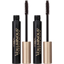 L'Oreal Paris Voluminous Original Washable Bold Eye Volume Building Mascara, Builds eye lashes up to 5X natural thickness, Smudge Free, Clump Free, Carbon Black, 2 count L'Oreal Paris