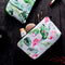 2 Pack Cosmetic Bags for Women Functional Makeup Bags Small Travel Bags Toiletries Case Accessories Organizer Fashion Women Gifts including Flamingo, Ocean FUN FUN HOME