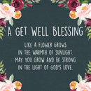 Get Well Soon Spa Gift Box: Sick Friend Gift, Feel Better, Illness, Cheer Up, Empathy, Recovery, Presents, Heartfelt Card, and Spa Gift for Sick Friend Dear Ava