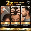 Elevate Hair Regrowth Treatment 5% Minoxidil Spray for Men - Clinically Proven Formula Fast Absorbing for Hair Loss and Growth Unscented Topical Hair Spray for Thinning & Balding Hair - Made in USA Infinity Warehouse
