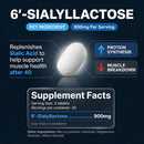 Muscle Health - Made in USA - Enhance Muscle Mass & Strength, Fast Workout Recovery, Reduce Fatigue & Boost Exercise Performance, 6-Sialyllactose (6-SL), 900mg, 90 Tablets (1 Pack) Infinity Warehouse
