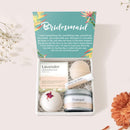 Bridesmaid Spa Gift Box Set - Bridesmaid Proposal, Bridal Spa, Wedding Gift, Wedding Spa, Maid of Honor presents, Heartfelt Card & Spa Gift for Wedding & More Dear Ava