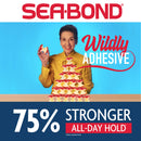 Sea Bond Secure Denture Adhesive Seals Multipack, Zinc Free, All Day Hold, Mess Free, Original Uppers and Lowers- 30 each Just for Men