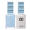 DND Gel Set 491-550 (DND 528 Blue Island) Daisy DD