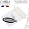 Camila Paris NV137 4.5 inch French Banana Clip Hair Comb Classic Girls Updo Flexible Ponytail Holder Interlocking Banana Combs, Fashion Durable Styling Hair Accessories for Women, Made in France Camila