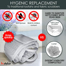 INSTYLYA Silicone Back Scrubber for Shower & Lotion - (Grey) - Long Ultra Fine Double Sided Body Scrubber For Gently Cleansing & Massaging Your Skin Instylya