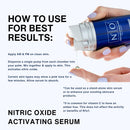 Nitric Oxide Activating Serum with Antioxidants | Hydrating Serum For Face | Decreases Wrinkles | Pore Minimizer | Improves Skin Texture | Helps Dark Spots | 1 Fl Oz, 30ml Infinity Warehouse