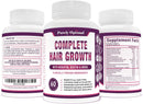 Premium Hair Growth for Women & Men - Hair Growth Vitamins w/ Biotin & Keratin - Prevents Hair Loss & Thinning, Supports Thicker Healthier Hair Growth - Supplement for All Hair Types, 60 Capsules Purely Optimal