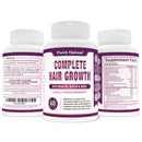 Premium Hair Growth for Women & Men - Hair Growth Vitamins w/ Biotin & Keratin - Prevents Hair Loss & Thinning, Supports Thicker Healthier Hair Growth - Supplement for All Hair Types, 60 Capsules Purely Optimal