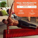 QuasarMD Infrared Red Light Therapy Mat- 1440 pcs Professional SMD LED Chips - 660nm & 850nm Wavelengths, Pain Relief, Enhances Recovery, Whole Body Care, Sleep Improvement & Energy Boost Infinity Warehouse