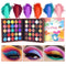 EYESEEK Eyeshadow Palette Matte 50 Colors High Pigmented Colorful Eyeshadow Makeup Palette Shimmer Bright Color Eye Shadow Powder Easy To Blend Long Lasting Waterproof Makeup Pallet #Neon EYESEEK Store