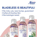 Nair Hair Remover Bladeless Shave Whipped Crème Infused with Lavender Oil, 5oz Nair