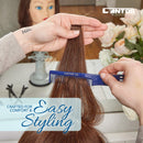 Lift Teasing Comb and Hair Pick – 1 Pack, Five Stainless Still Lifts - Chemical and Heat Resistant Detangler Styling Comb – Anti Static Comb For All Hair Types – By Cantor Cantor