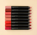 Glo Skin Beauty Suede Matte Lip Crayon in Demure - Earthy Mauve - Chunky Long Lasting Lipstick, 7 Shades, 2.5 g Glo Skin Beauty