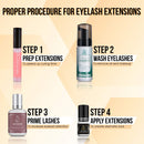 Lash Bonder for Eyelash Extensions | Lash Glue Accelerator - Forabeli Max Solution Glue Aid | Speed up Cure Time for Low Humidity and Slow Drying Adhesive | Booster and Activator with Sealer Effect Forabeli