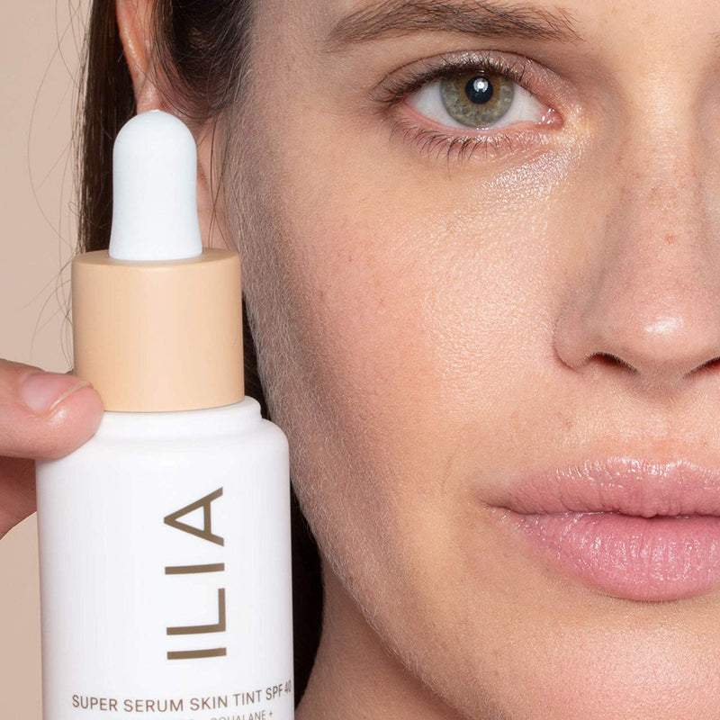 ILIA - Super Serum Skin Tint SPF 40 | Non-Toxic, Vegan, Cruelty-Free, Clean Makeup (Shela ST-8) ILIA