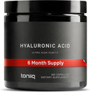 Toniiq Hyaluronic Acid Supplements – Lab Tested 95% Ultra High Purity – Fermented and Bioavailable with Vitamin C – Third Party Lab Tested – 360 Capsules Infinity Warehouse