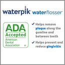 Waterpik Cordless Advanced Water Flosser For Teeth, Gums, Braces, Dental Care With Travel Bag and 4 Tips, ADA Accepted, Rechargeable, Portable, and Waterproof, Gray WP-567 Waterpik