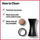 REVLON Oil-Absorbing Volcanic Face Roller, Reusable Facial Skincare Tool for At-Home or On-the-Go Mini Massage REVLON