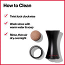 REVLON Oil-Absorbing Volcanic Face Roller, Reusable Facial Skincare Tool for At-Home or On-the-Go Mini Massage REVLON