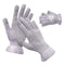 MIG4U Moisturizing Beauty Gloves Touchscreen Overnight Sleeping Glove for Women Dry Hands, Nighttime Lotion, Eczema, SPA, Cosmetic Treatment, grey purple 3 pairs size l/xl MIG4U