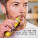 Remington Remington Virtually Indestructible Nose, Ear & Brow Trimmer, Yellow, NE3871 Remington