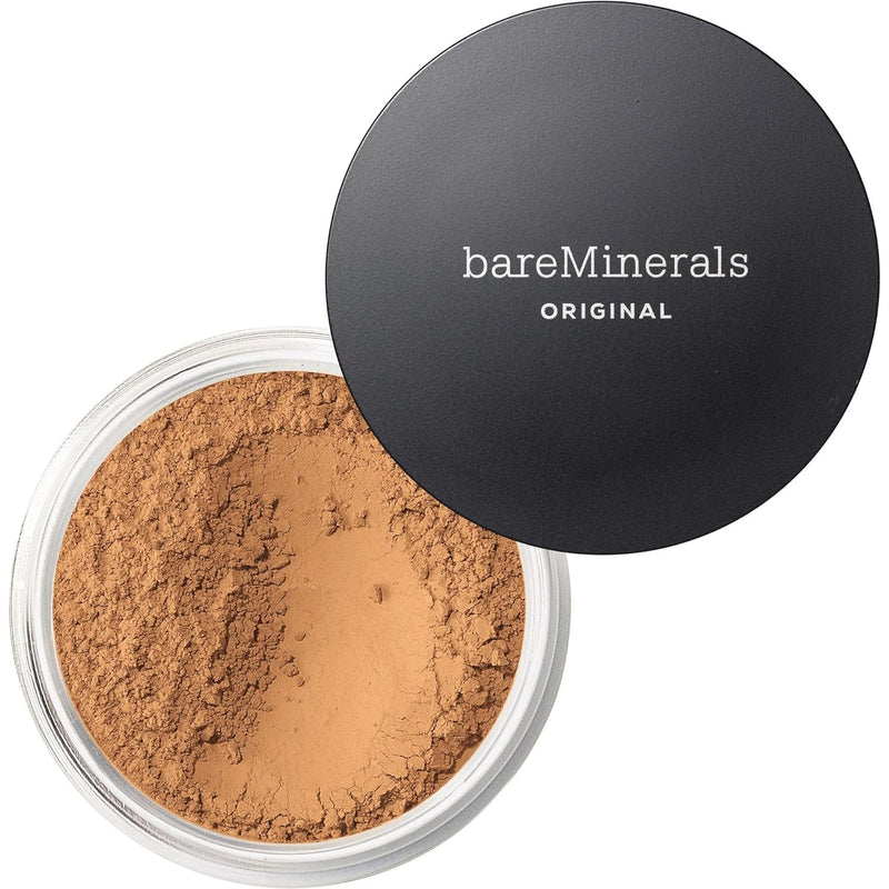 bareMinerals Original Loose Powder Foundation SPF 15, Lightweight Mineral Loose Powder Foundation Makeup, Buildable Coverage, Talc Free, Vegan Infinity Warehouse