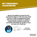 Wahl Beard & Mustache Comb for Men's Grooming - Handcrafted & Hand Cut with Cellulose Acetate - Smooth, Rounded Tapered Teeth - Model 3323 WAHL