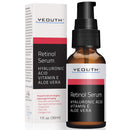 YEOUTH Retinol Serum 2.5% for Face Anti-Aging Retinol Serum with Hyaluronic Acid, Vitamin E, Aloe - Boost Collagen, Reduce Fine Lines, Wrinkles & Dark Spots - 1 fl oz Yeouth