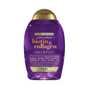 OGX Thick & Full + Biotin & Collagen Extra Strength Volumizing Shampoo with Vitamin B7 & Hydrolyzed Wheat Protein for Fine Hair. Sulfate-Free Surfactants for Thicker, Fuller Hair, 13 Fl Oz OGX