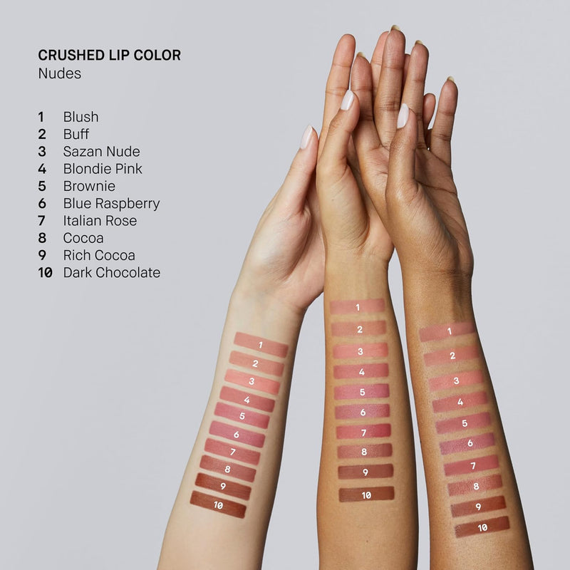 Bobbi Brown Crushed Lip Color | Hydrating, High-Pigment, Satin-Matte Lipstick | Non-Drying, Long-Lasting Wear & Lip Stain Effect, 0.12 Ounce, Blondie Pink Infinity Warehouse