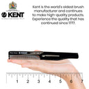 Kent 20T Black Graphite Handmade Folding Pocket Comb for Men, Fine Tooth Hair Comb Straightener for Everyday Grooming Styling Hair, Beard or Mustache, Use Dry or with Balms, Saw Cut, Made in England KENT